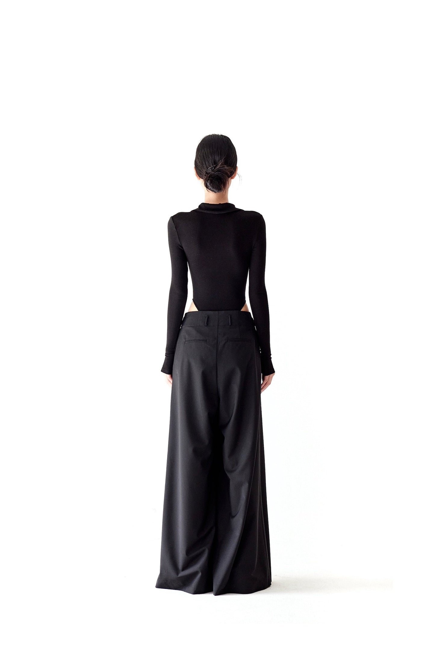 POLO-NECK JUMPSUIT