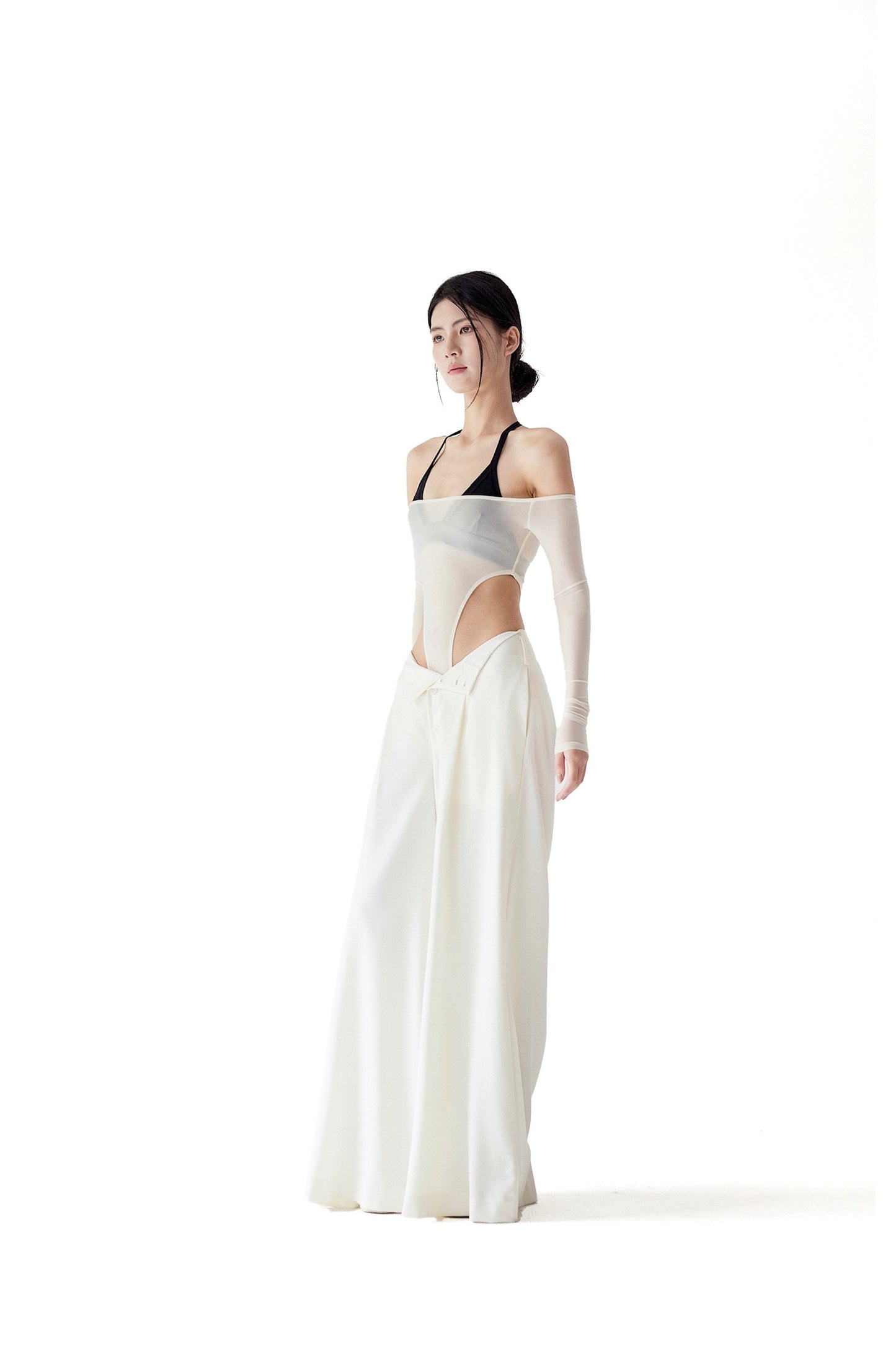 MULTI-WAY WIDE-LEG PANT