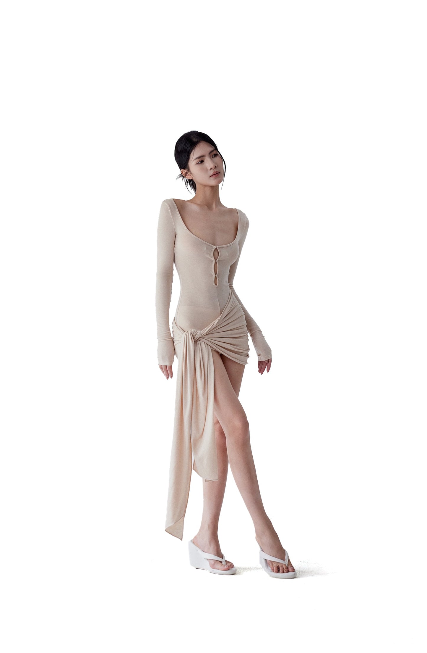ASYMMETRIC ROMPER