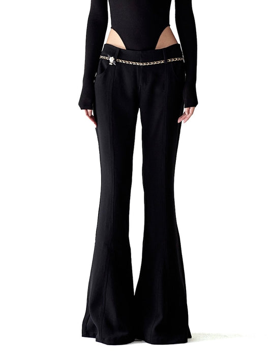 LOW-RISE BOOTCUT PANT