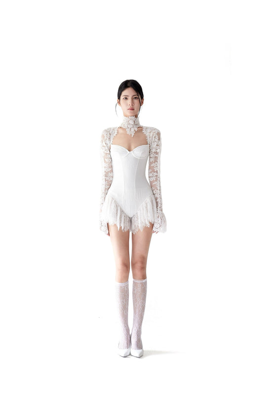 LACE MULTI-WAY DRESS/ SWIMSUIT