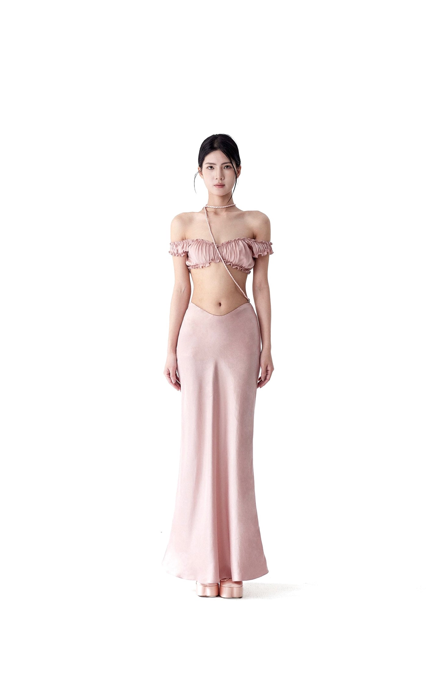 RUFFLED MERMAID SKIRT