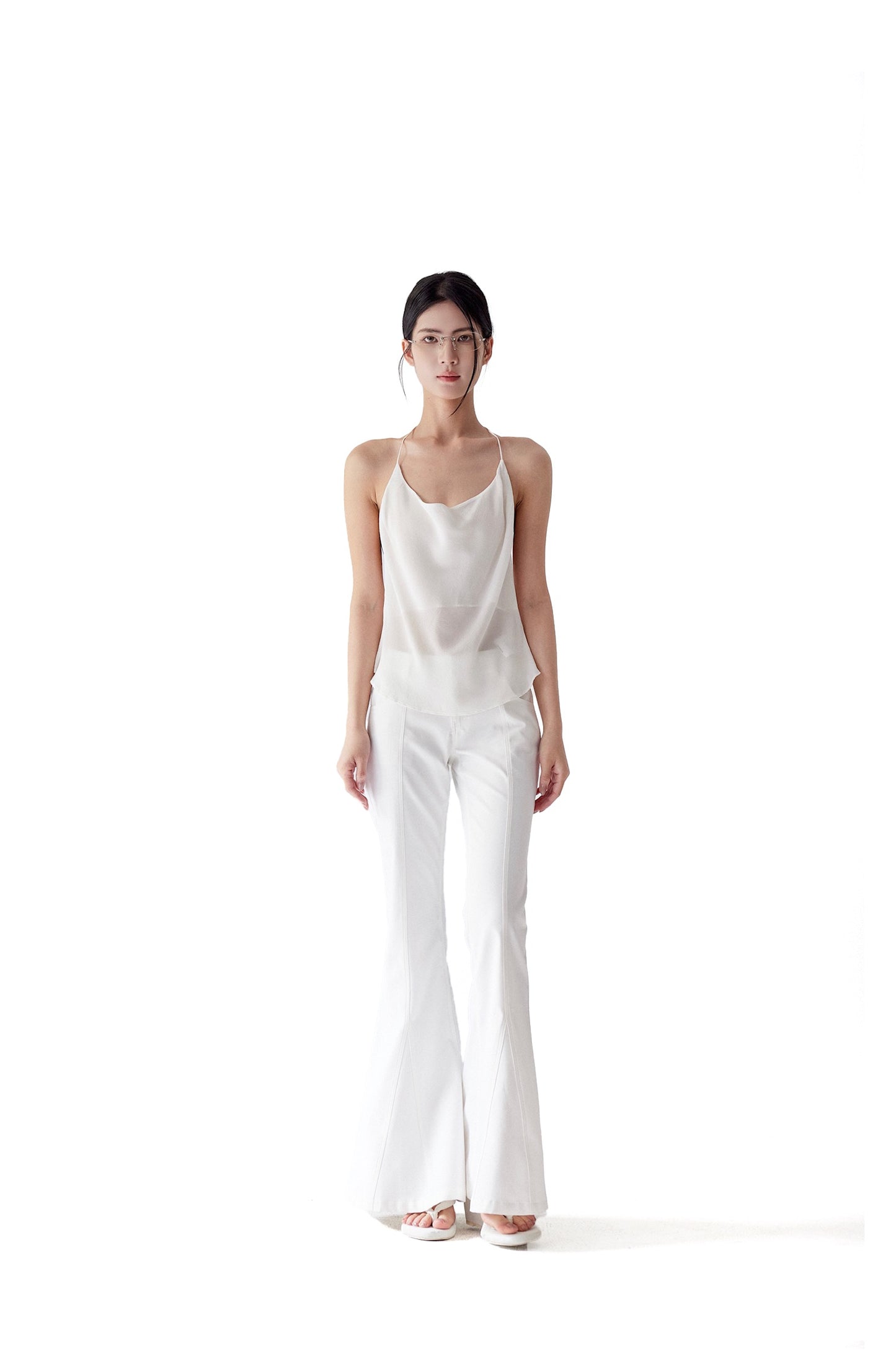 LOW-RISE BOOTCUT PANT