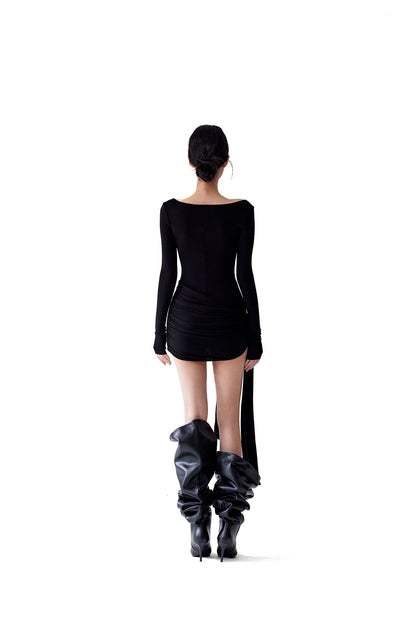 ASYMMETRIC ROMPER