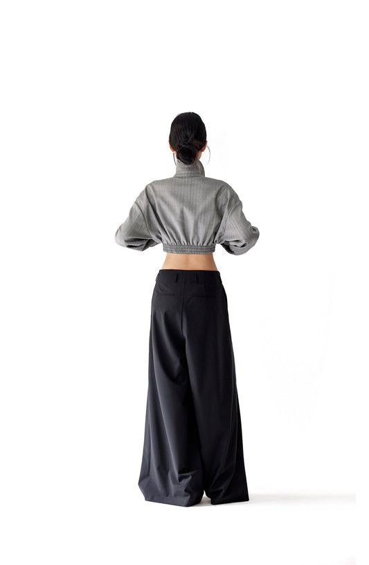 LAPEL BOMBER JACKET