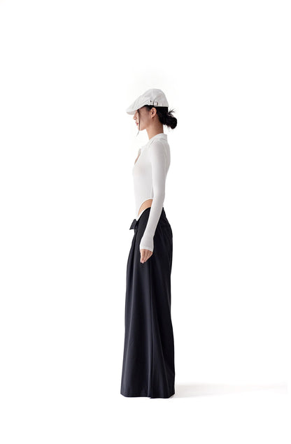 POLO-NECK JUMPSUIT