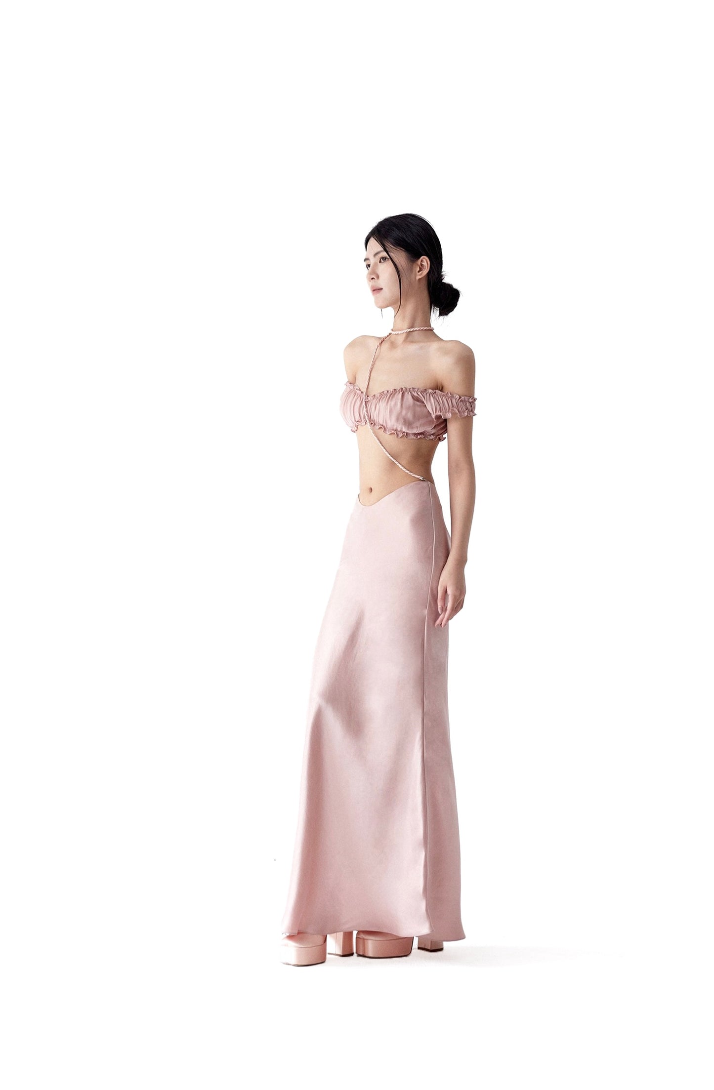 RUFFLED MERMAID SKIRT