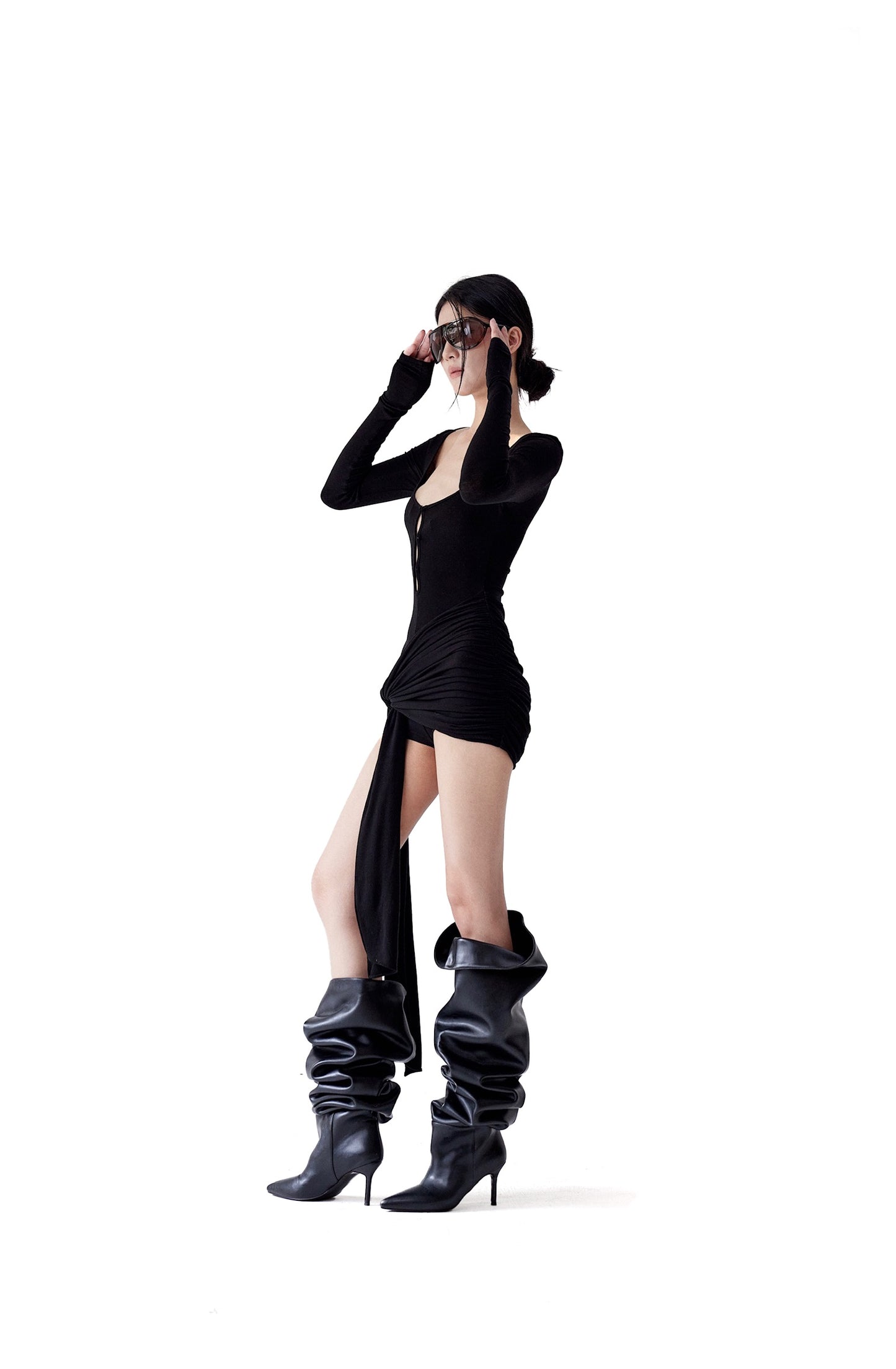 ASYMMETRIC ROMPER