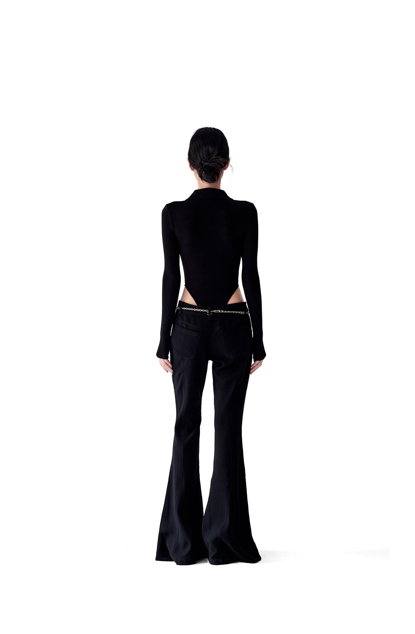 LOW-RISE BOOTCUT PANT