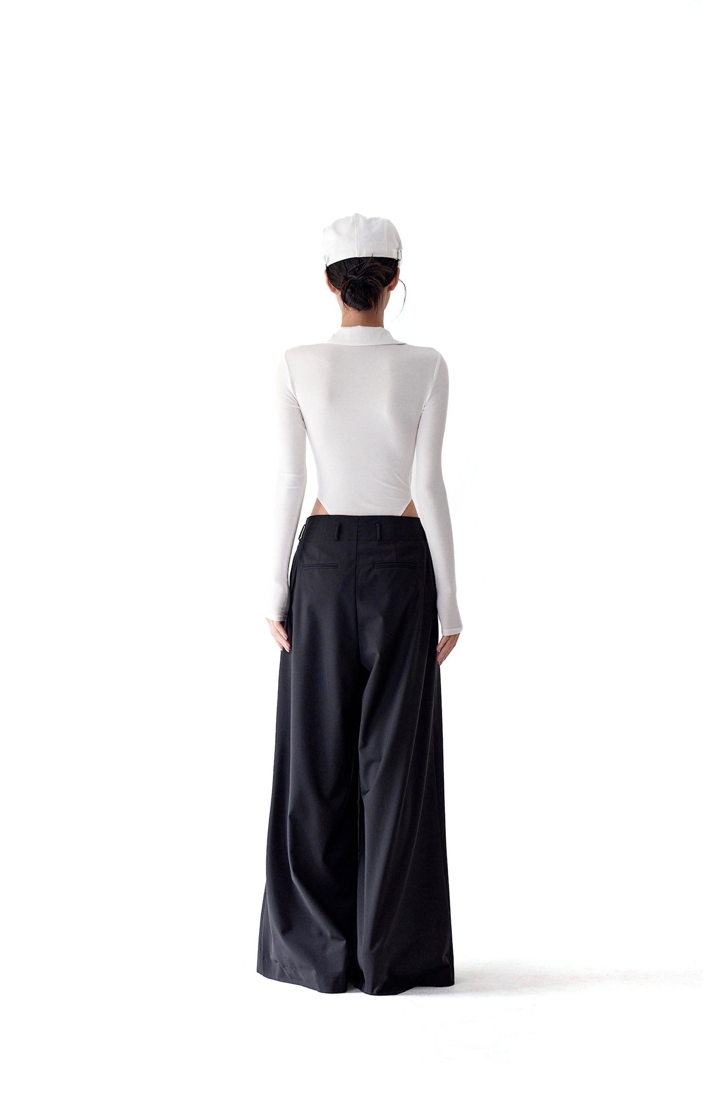 POLO-NECK JUMPSUIT