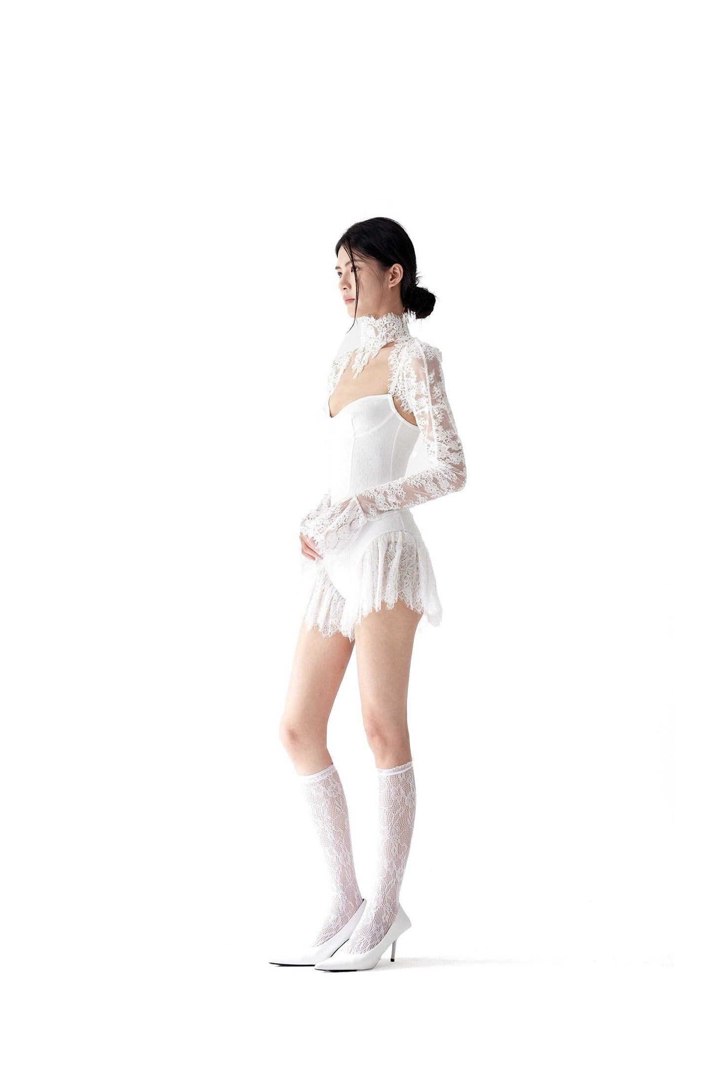 LACE MULTI-WAY DRESS/ SWIMSUIT