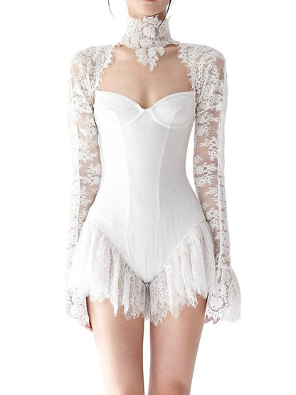 LACE MULTI-WAY DRESS/ SWIMSUIT