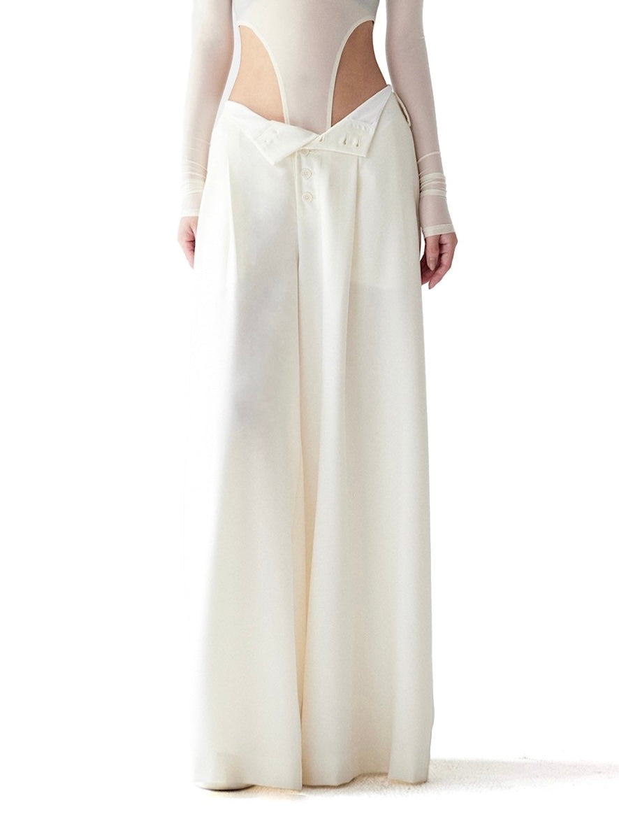 MULTI-WAY WIDE-LEG PANT