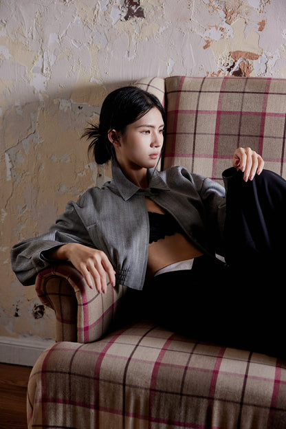LAPEL BOMBER JACKET